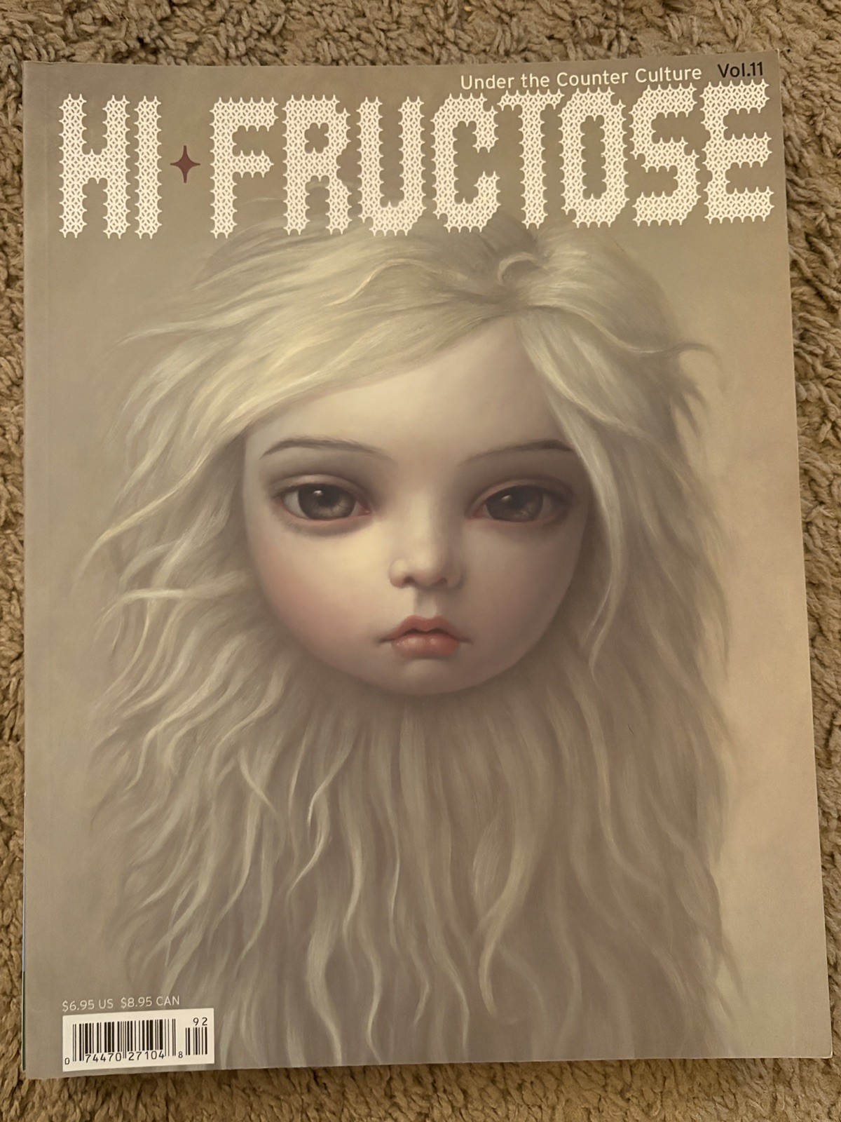Hi Fructose Magazine Lot of 6 Issues 2009-2025 Volumes 11 55 56 57 74 76