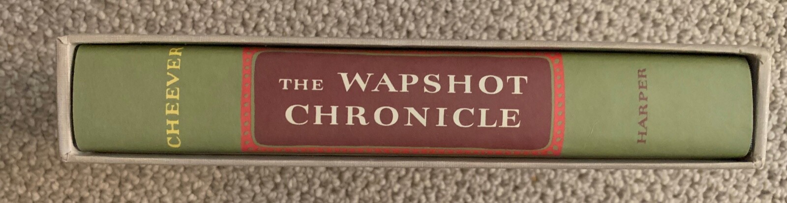 The Wapshot Chronicle: John Cheever / First Edition Library Facsimile VERY NICE!