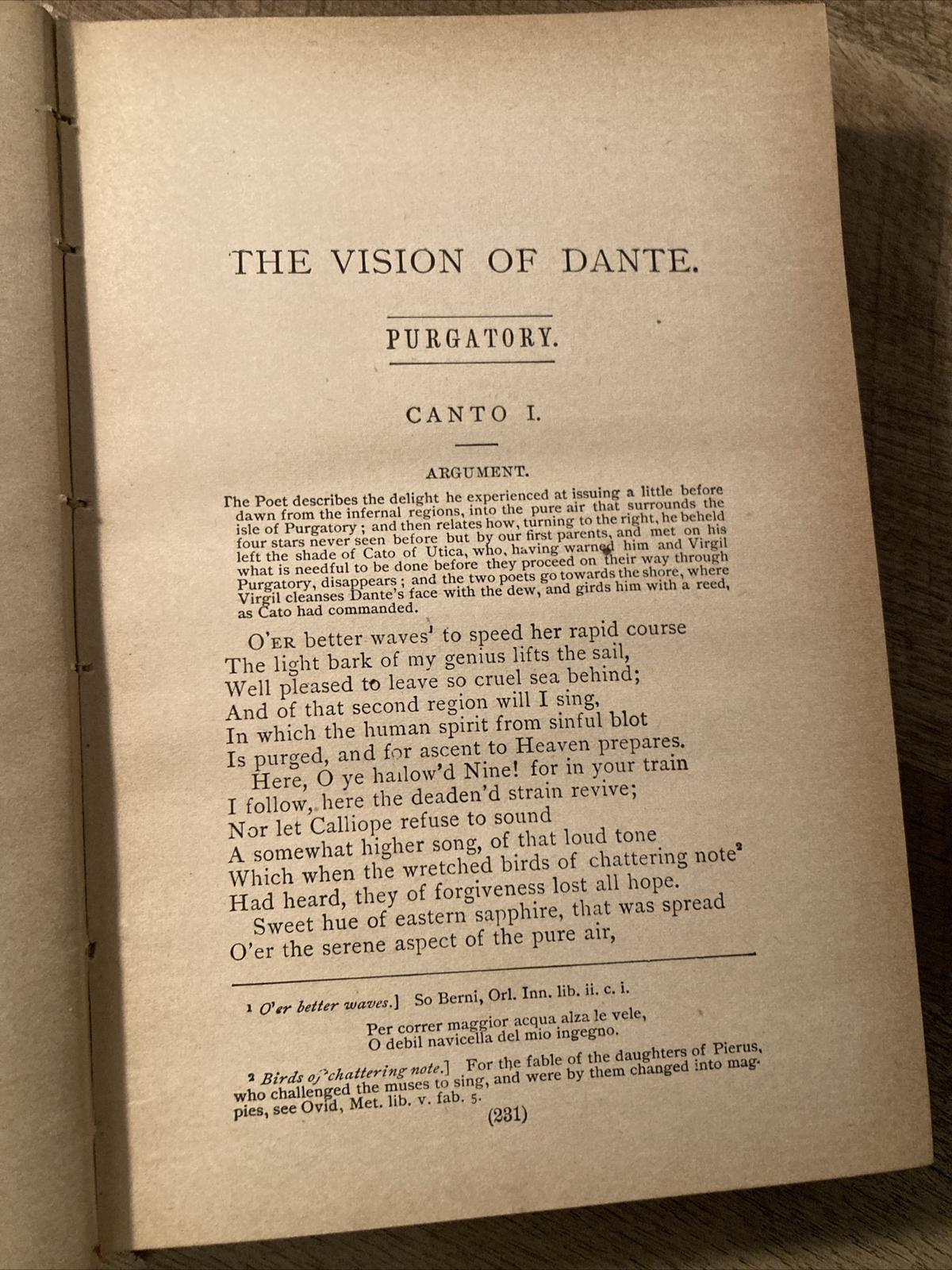 Vintage 1800’s Purgatory By Dante. Illustrations By Gustavo Dore