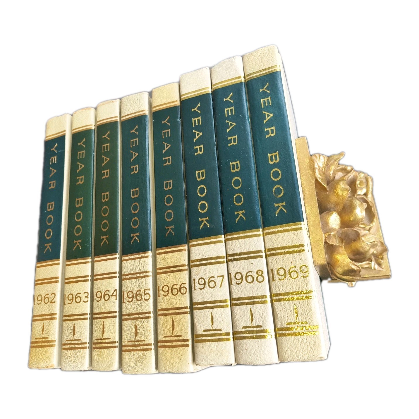 Complete 1962–1969 Year Book Set (8 vols) – World Book, Inc.