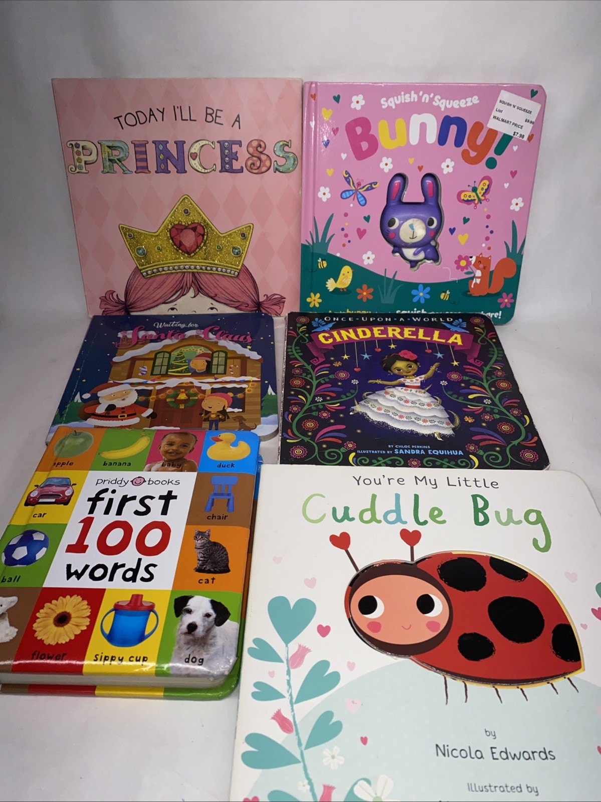 Lot of 60- Board Books for Children’s/ Kids/ Toddler/ Babies/Preschool/Daycare