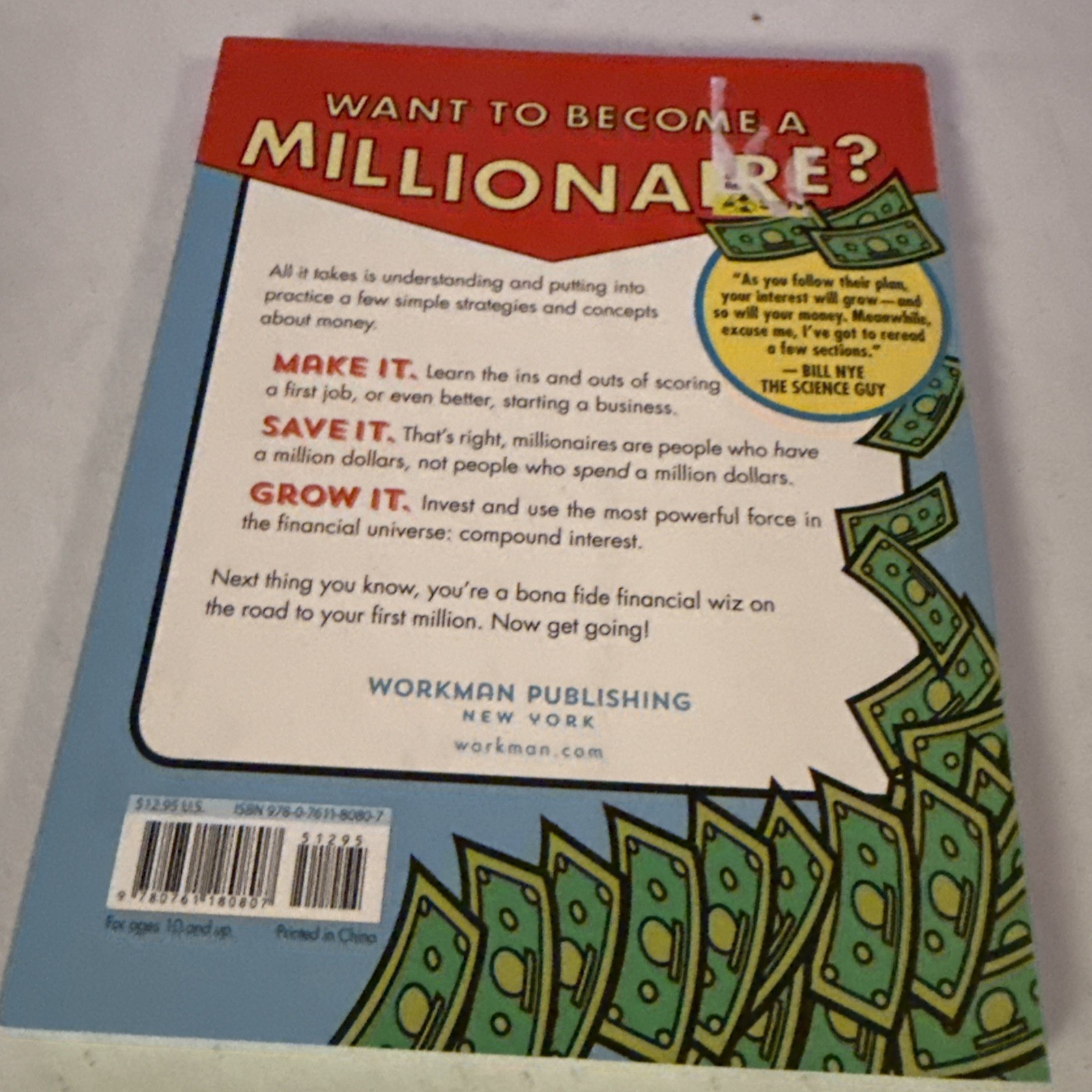 How to Turn $100 into $1,000,000: Earn! Save! Invest! – Paperback – GOOD