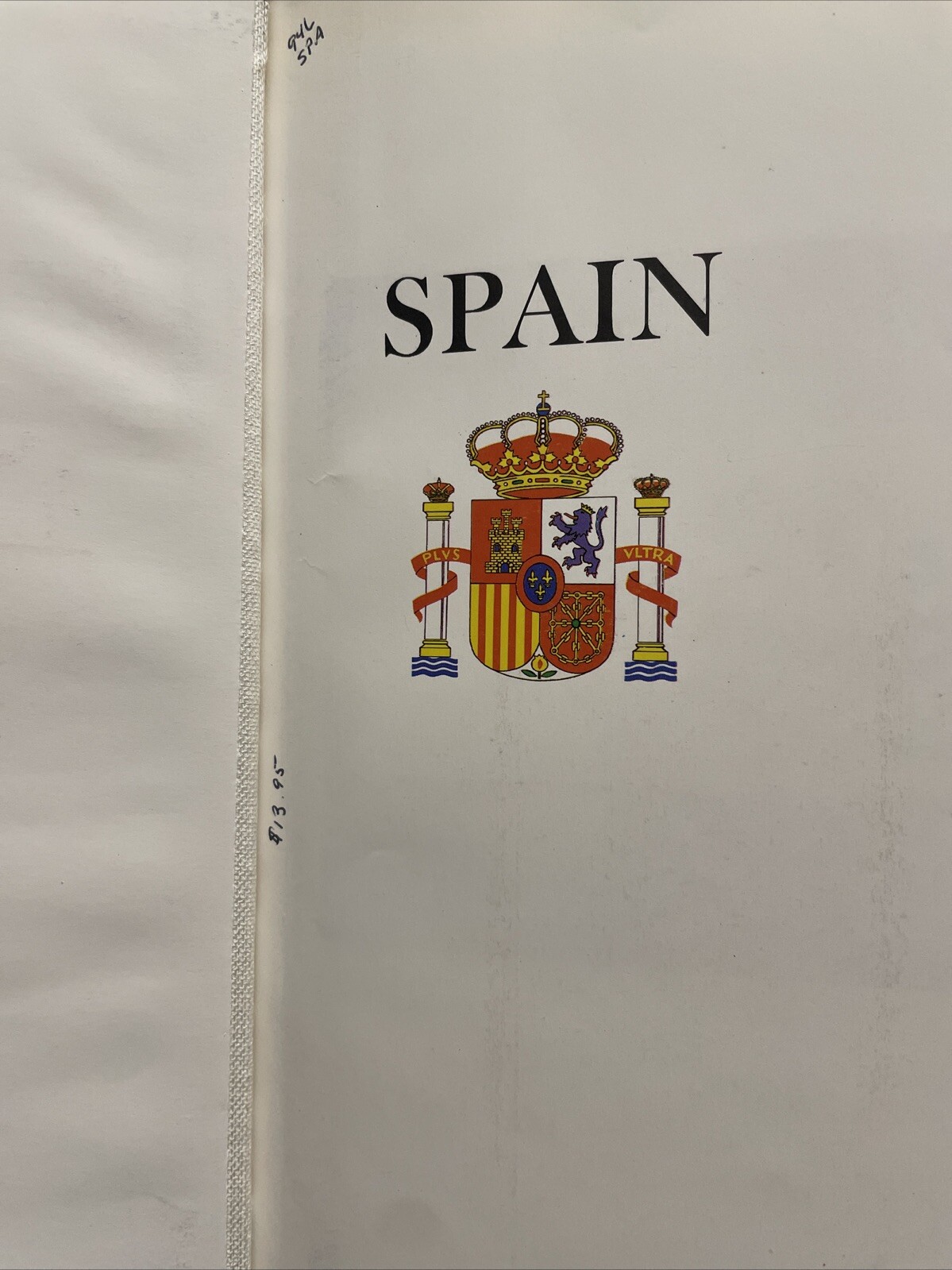 Spain Library Of Nations Book Series Time Life Illustrated Hardcover