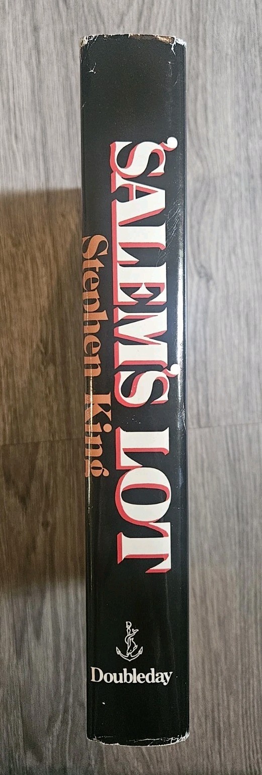 Stephen King Salem’s Lot 1975 Hardcover Doubleday Dust Jacket
