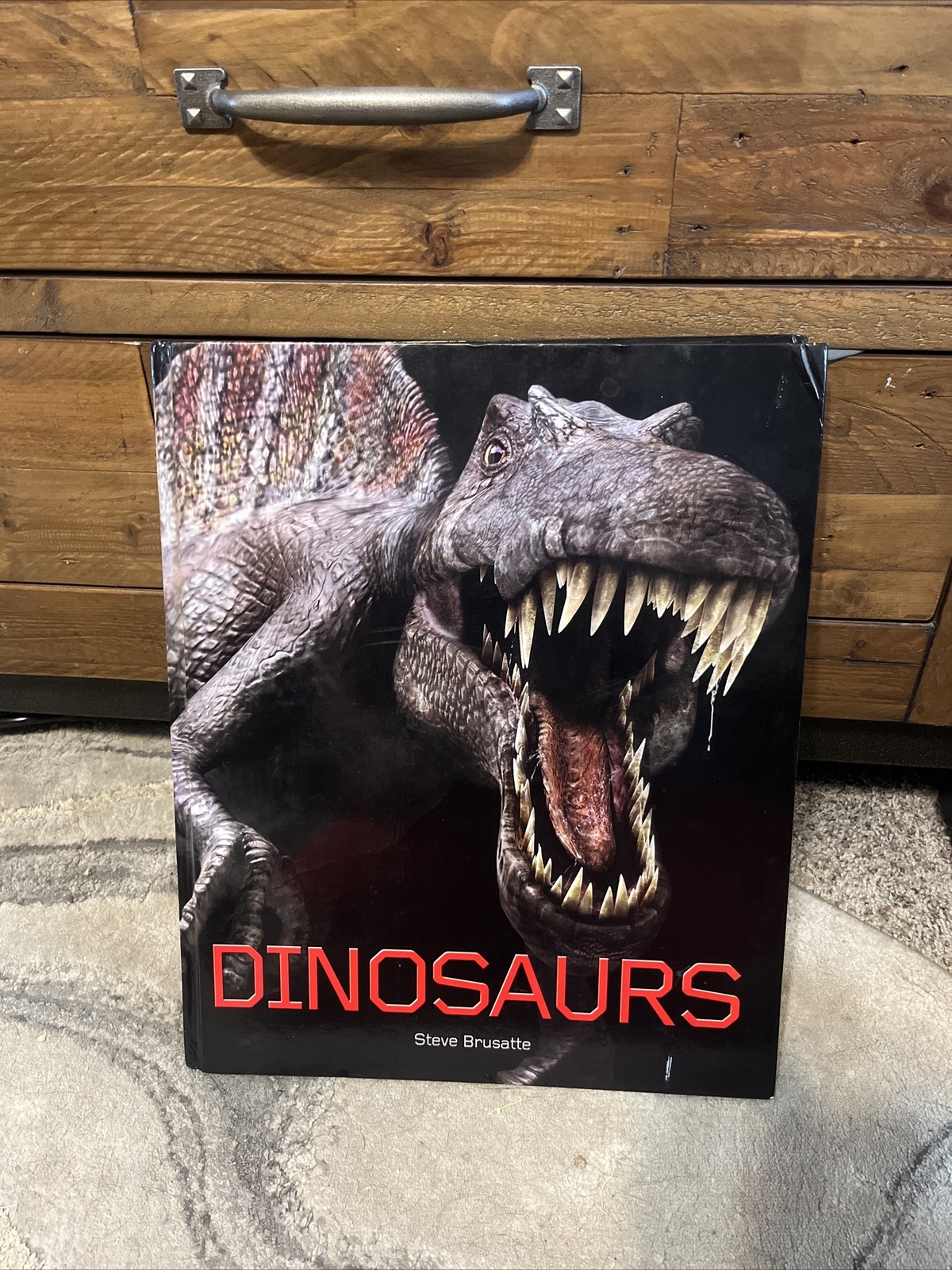 Hardcover Dinosaurs by M. J. Benton/Steve Brusatte 2008! Huge Book 17 X 14
