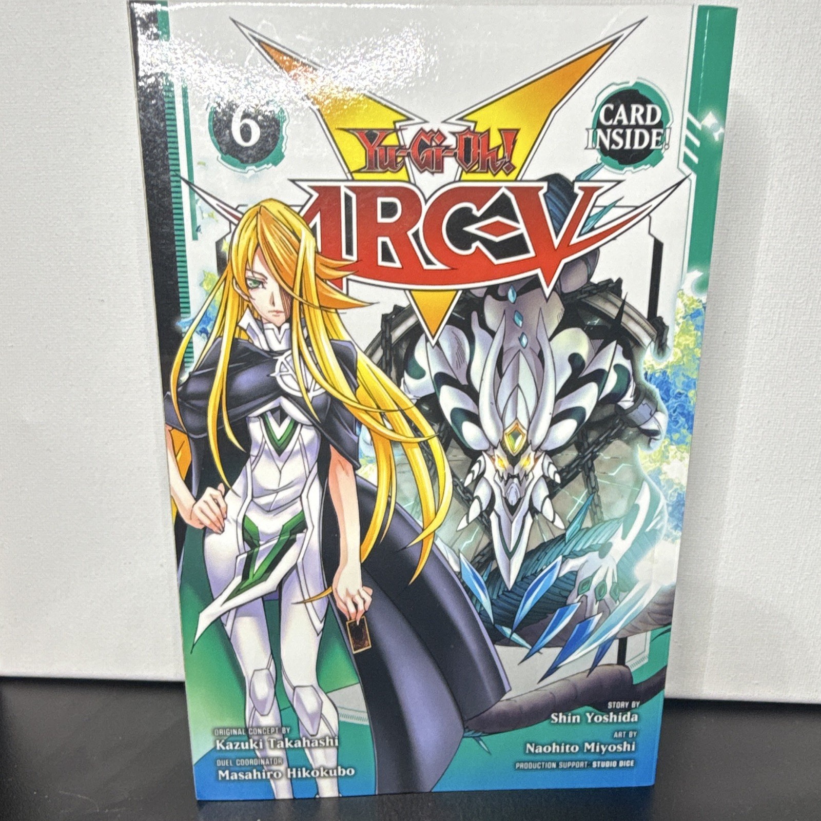 VIZ Media Yu-Gi-Oh! ARC-V Manga Vol 1-6 Paperback Set w/ Card Included