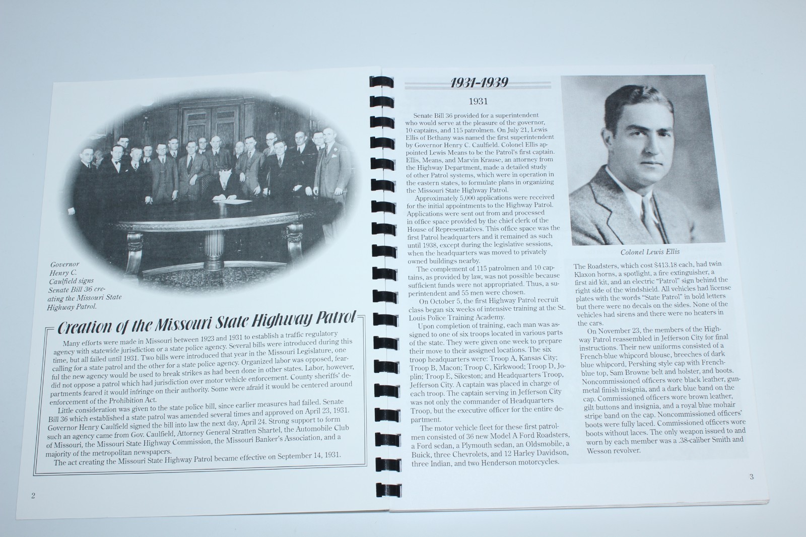 A Journey Through Patrol History 1931-2011 Missouri State Highway Patrol (2011)