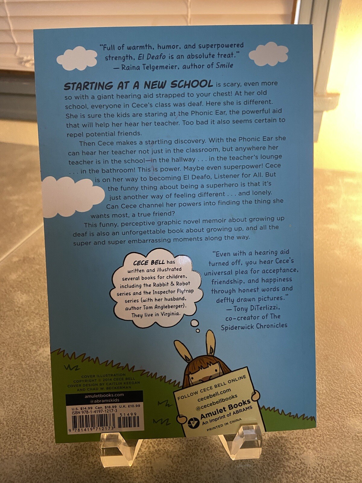 Brand New El Deafo by Cece Bell 2014 Trade Paperback Graphic Novel Book