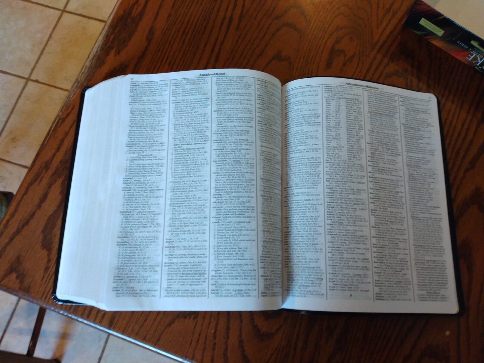 KJV Dake’s Annotated Reference Bible LARGE PRINT Black bonded Leather