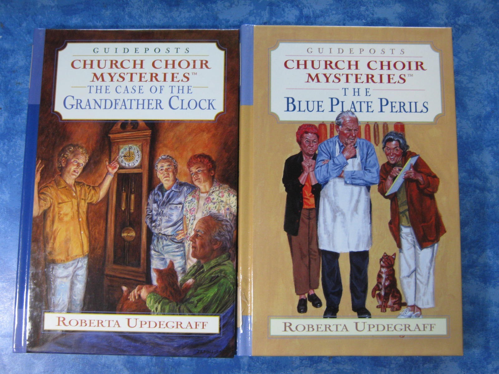 LOT OF 8 GUIDEPOSTS MYSTERY & INSPIRATIONAL FICTION 6 HC VGC