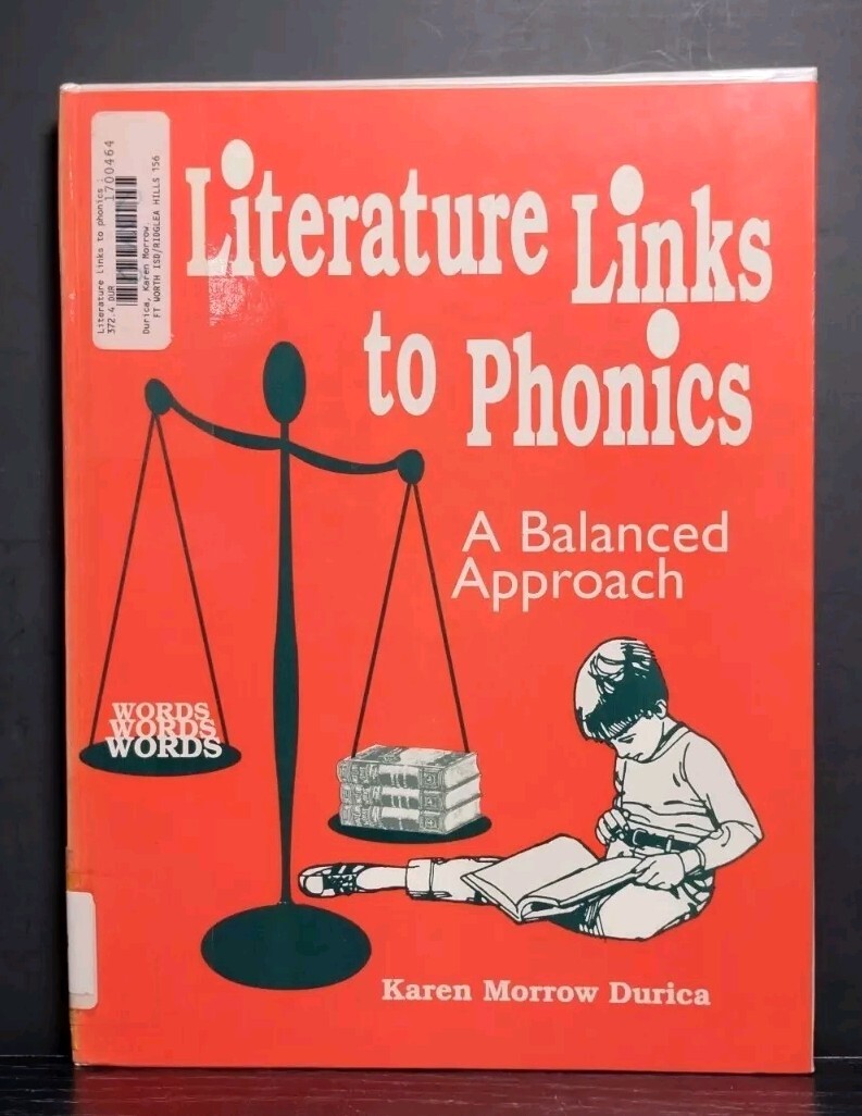 Literature Links to Phonics by Karen J. Durica (Paperback, Ex-Library) Reading &