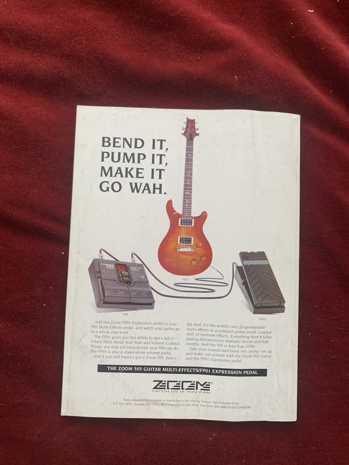 Guitar Magazine July 1997 Stevie Ray Vaughan Cobain Soundgarden REM Rush Verve