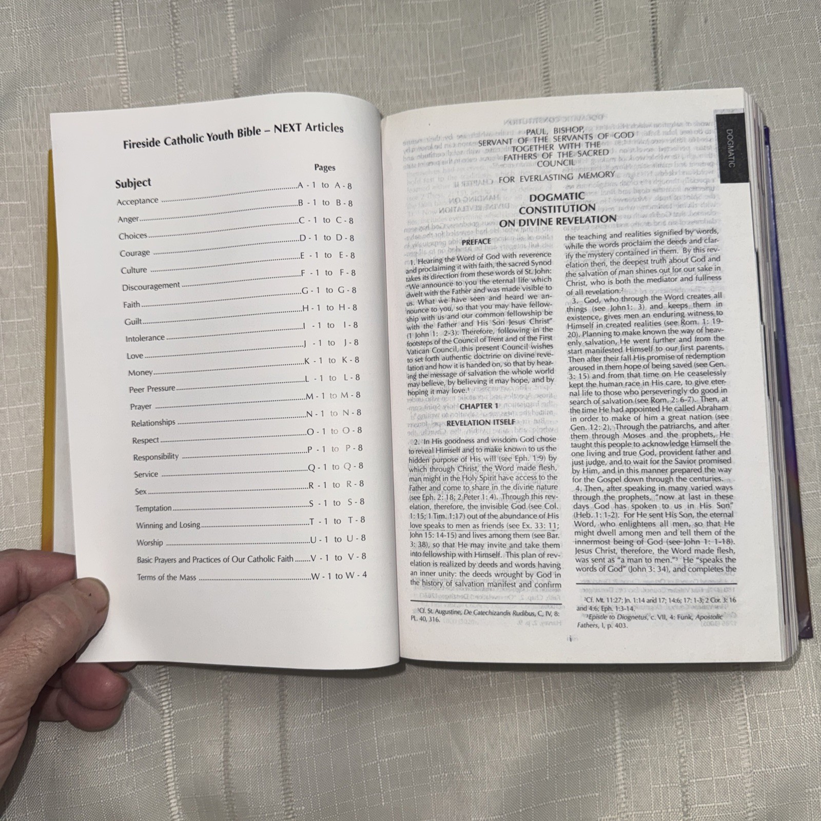 Fireside Catholic Youth Bible Next-NABRE by United State Confraternity