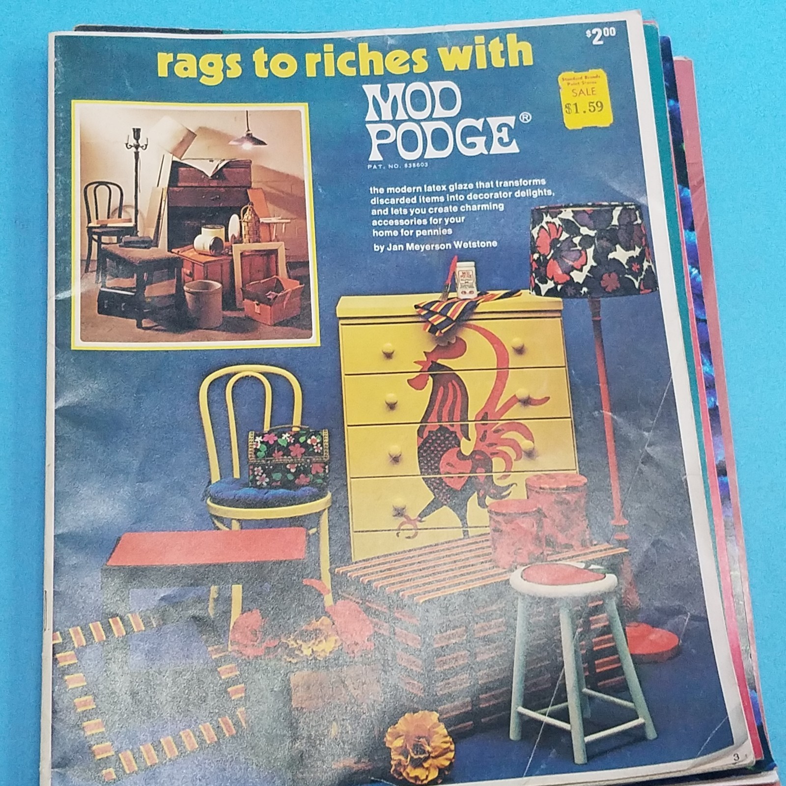 Lot of 9 Decoupage for Beginners miscellaneous arts and crafts books 1960s 70s