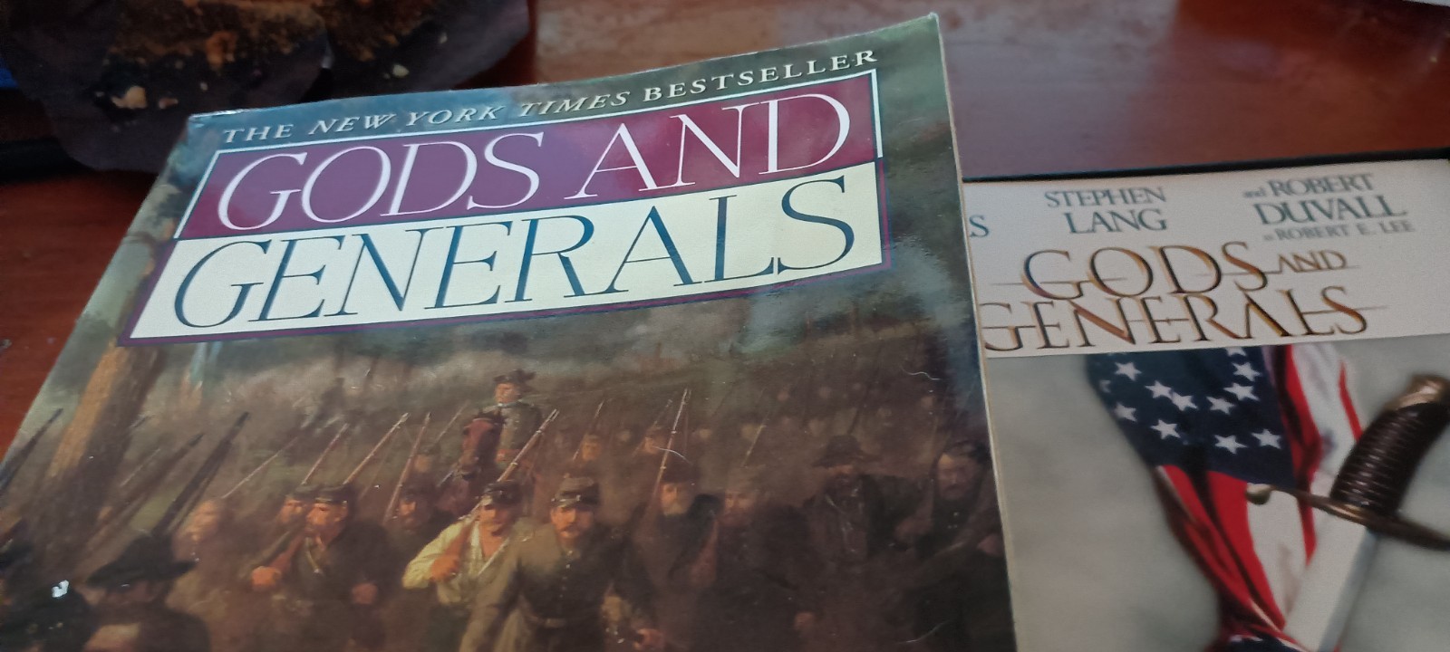 Gods And Generals Jeff Shaara book & film