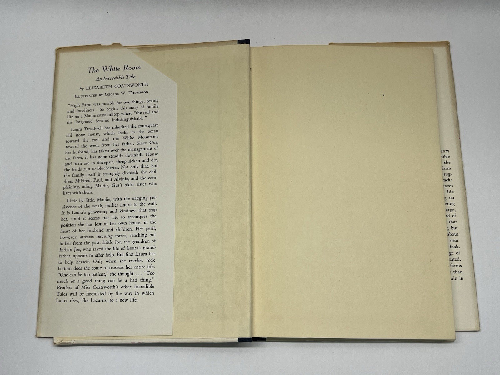 The White Room By Elizabeth Coatsworth / HC 1969 Sixth Print.