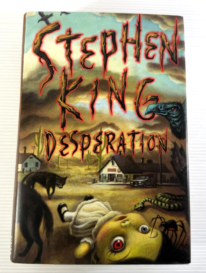 Stephen King Lot of 8 Hardcover Books The Tommyknockers, Rose Madder, Duma Key