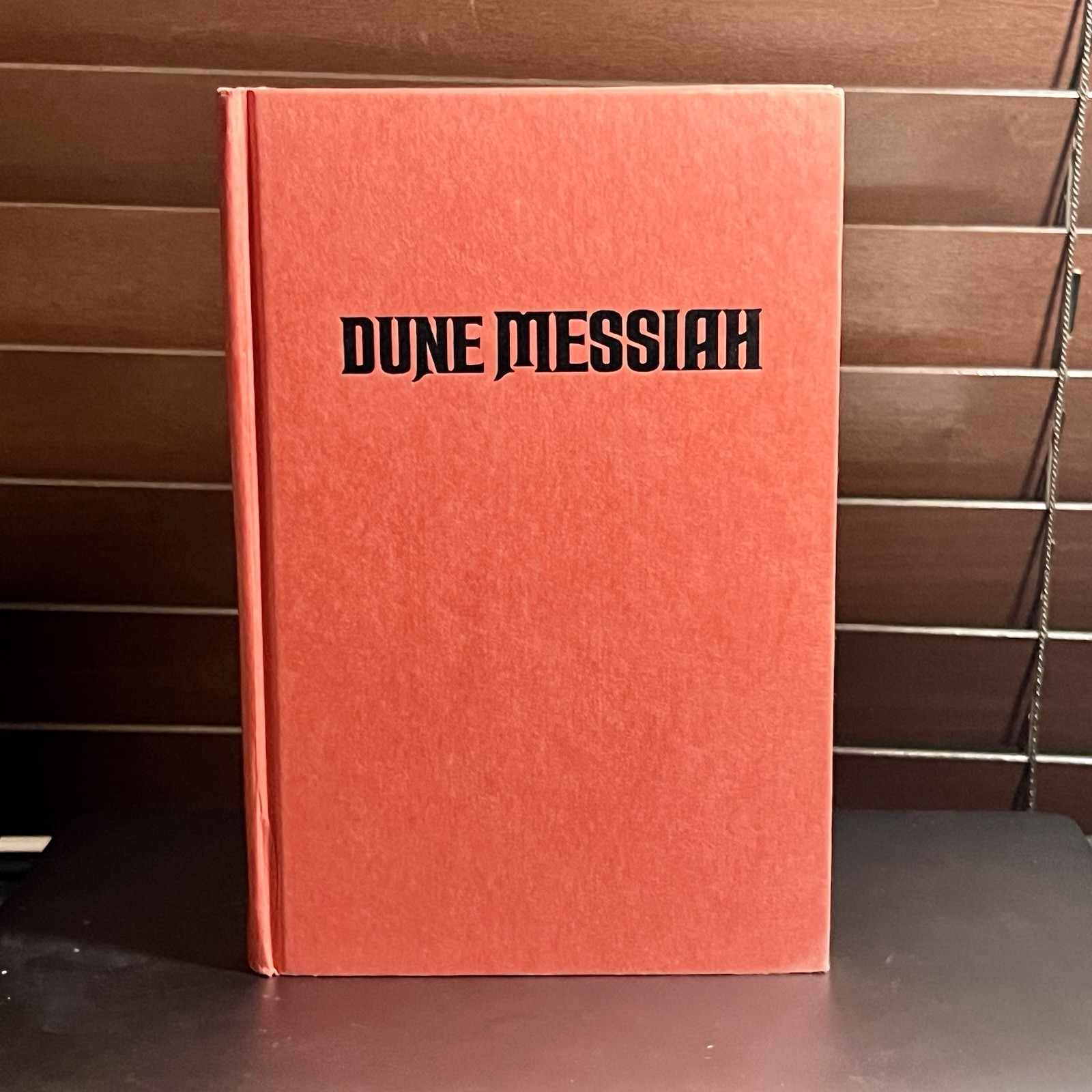 Dune Messiah By Frank Herbert 1969 BCE HCDJ Gutter code H17 Hardcover Book Club