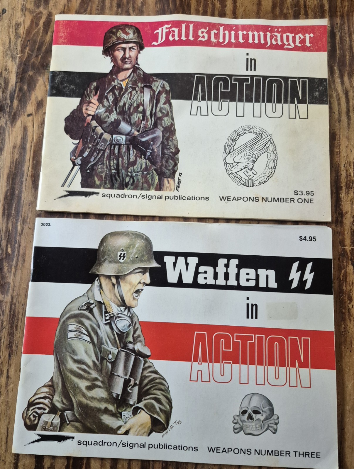 Lot Of 14 Squadron /Signal Publications German Aircraft, Tanks, U Boats