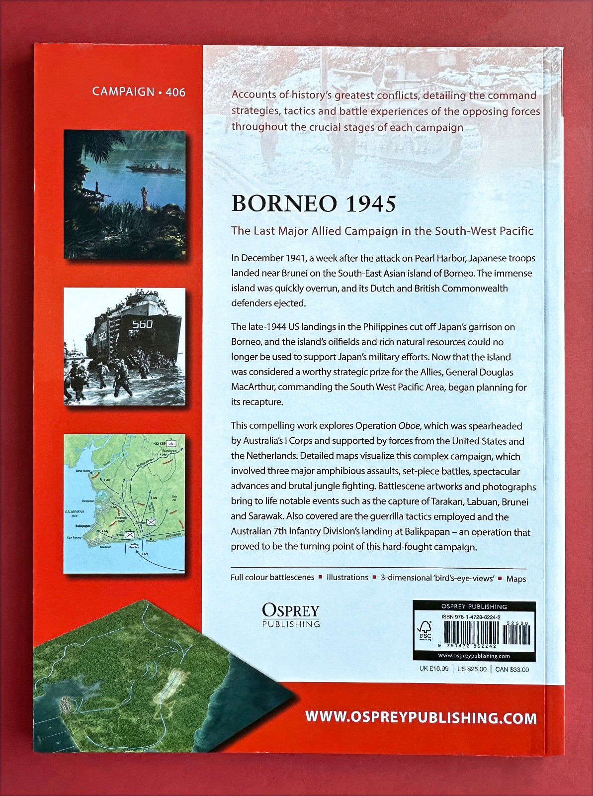 BORNEO 1945: The Last Major Allied Campaign in the SW Pacific Campaign #406 NEW