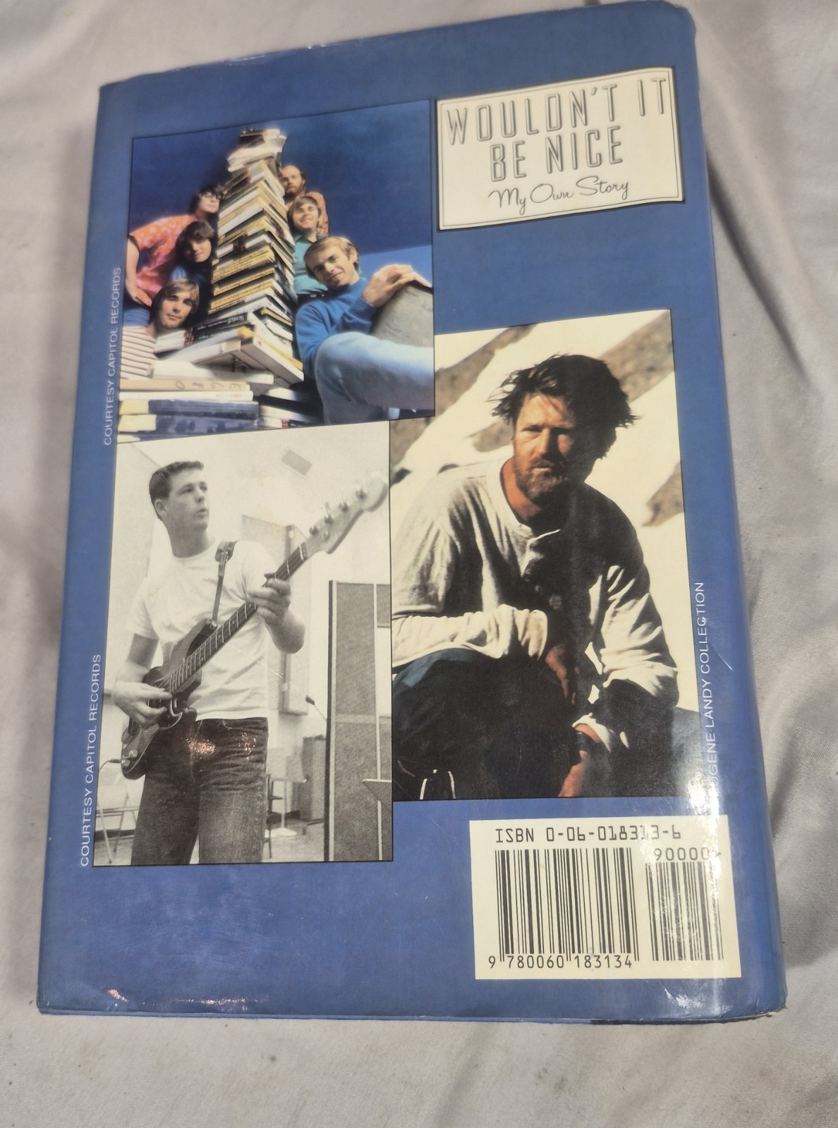 Brian Wilson True Signed 1st Ed Wouldn’t It Be Nice HC DJ 1991 w/ Affidavit Boys