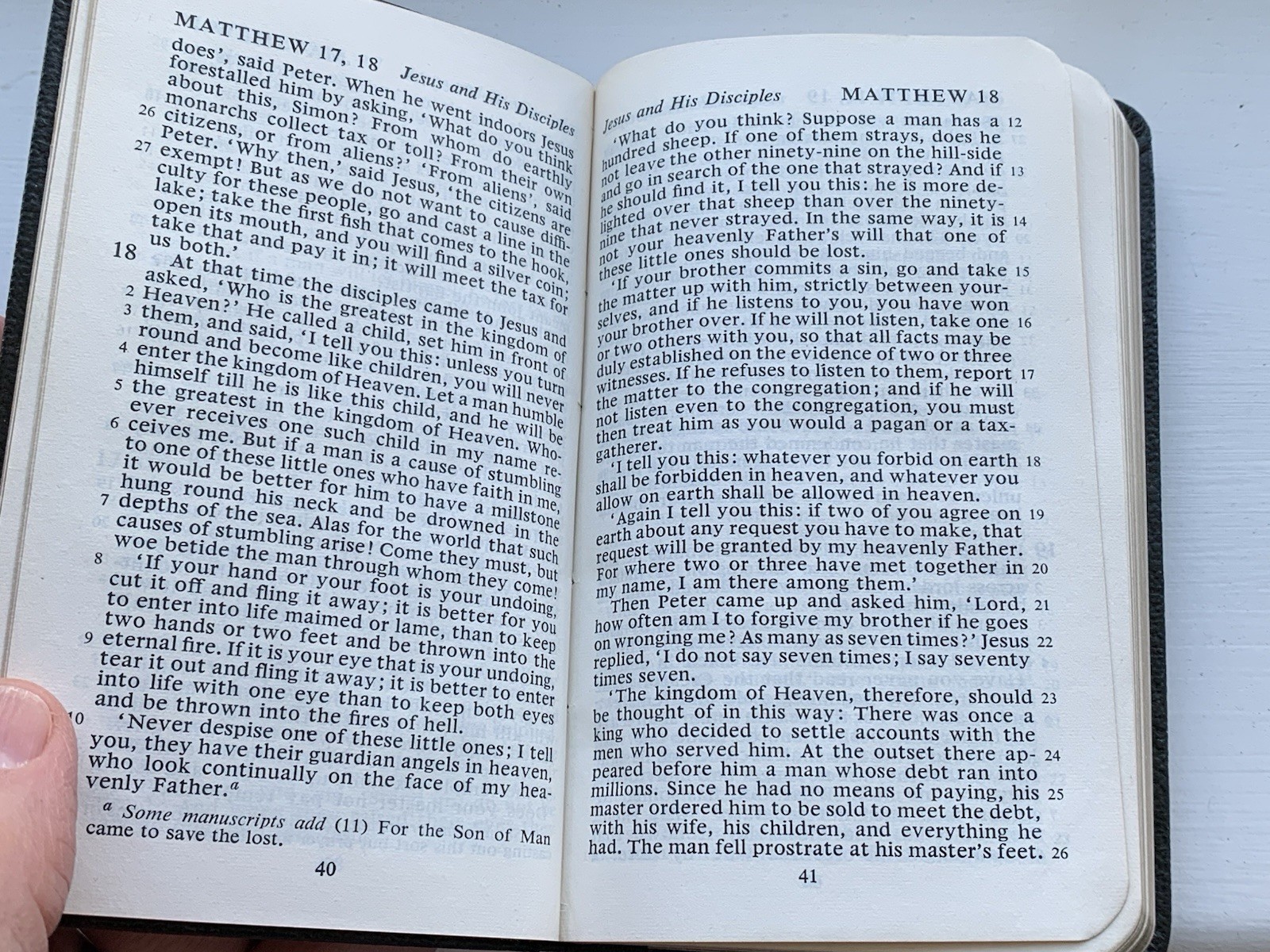 New English Bible NEB Vest Pocket Leather New Testament Oxford Cambridge India