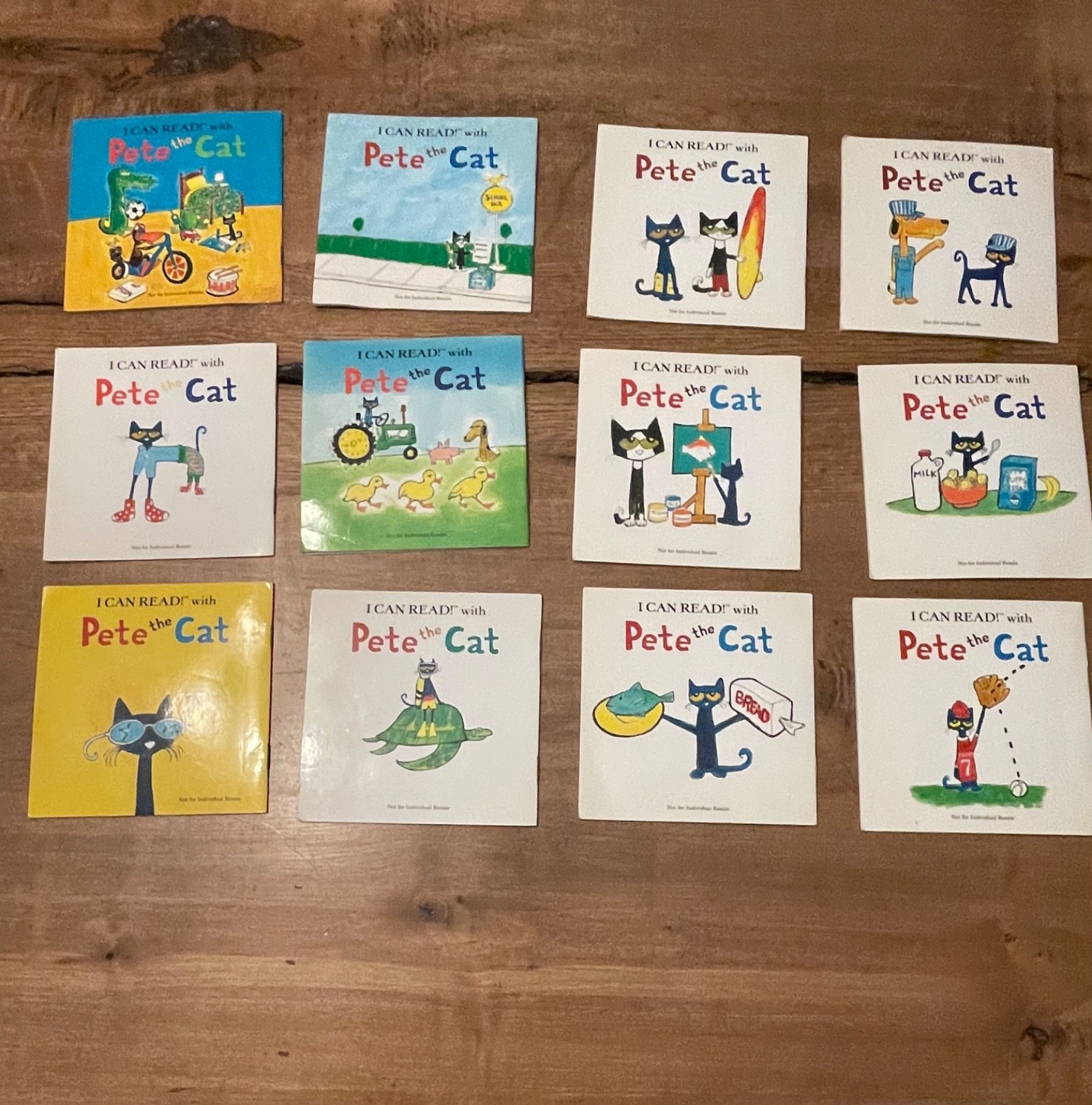 Pete the Cat- I can read phonics books Lot of 12