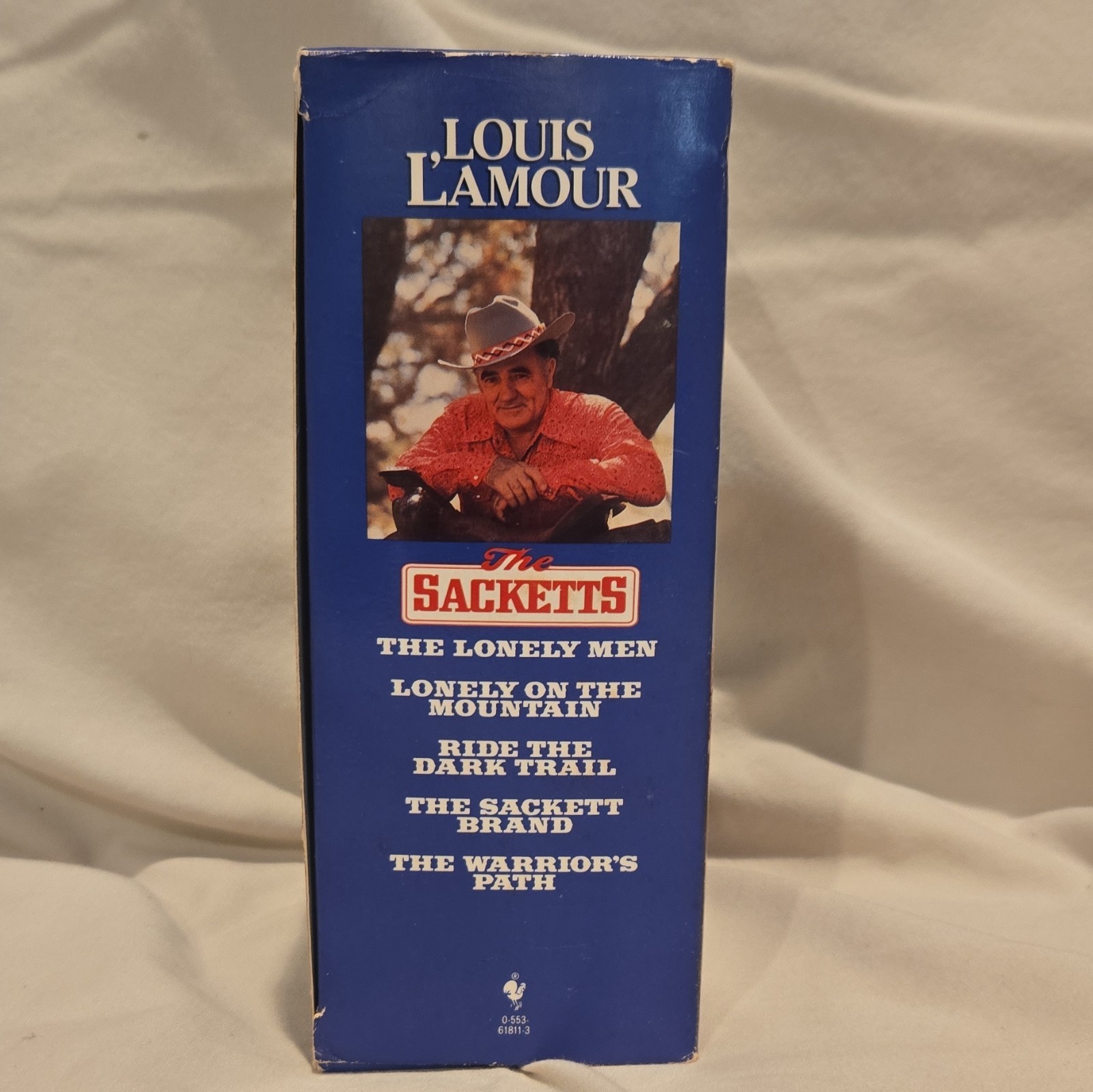 Louis L’Amour The Sacketts Box Set Lot of 5 Western Fiction Paperbacks Bantam