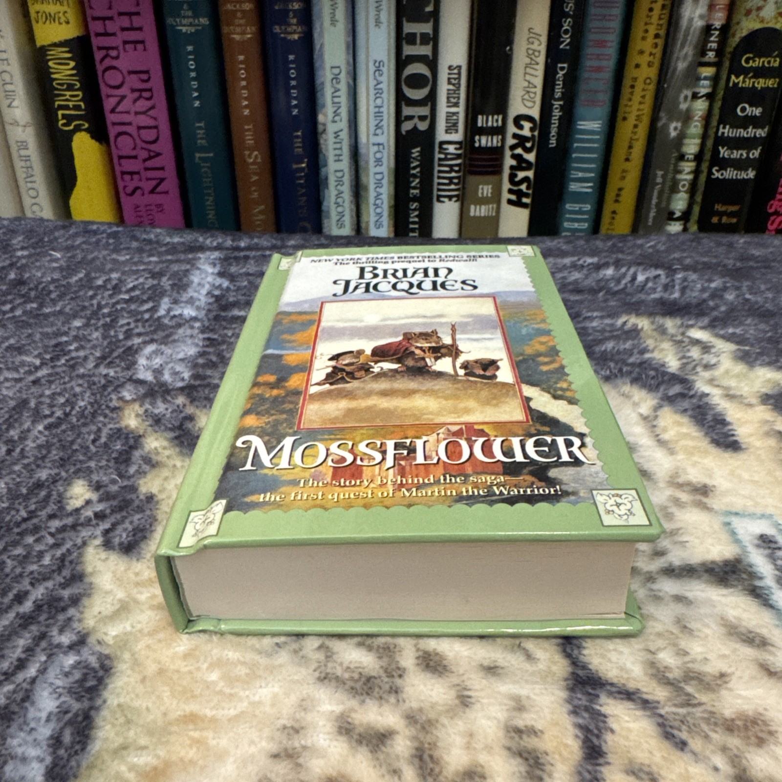 Mossflower by Brian Jacques (Hardcover) Turtleback Library Binding, VG+, Redwall