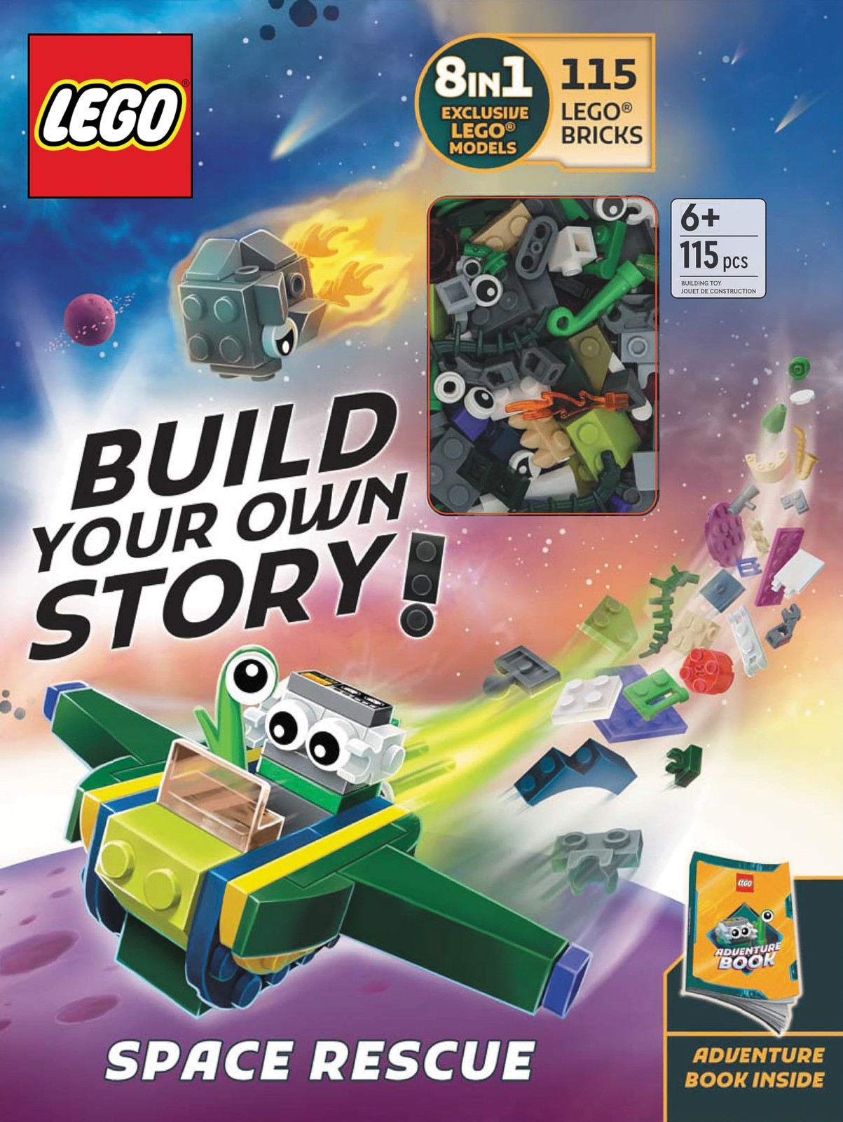 LEGO� Books. Build Your Own Story! Space Rescue by AMEET Sp. z o.o.