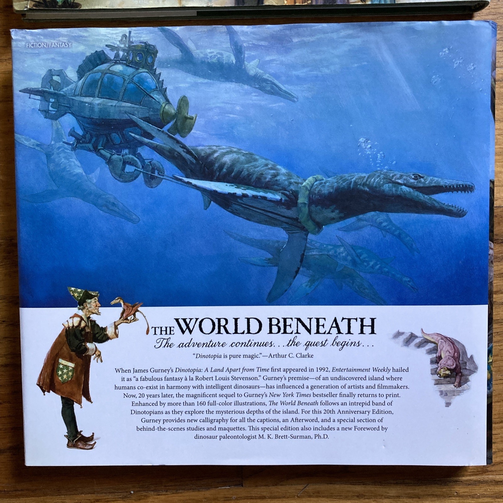 Dinotopia James Gurney The World Beneath 20th Anniversary Illustrated Lot HB/DJ