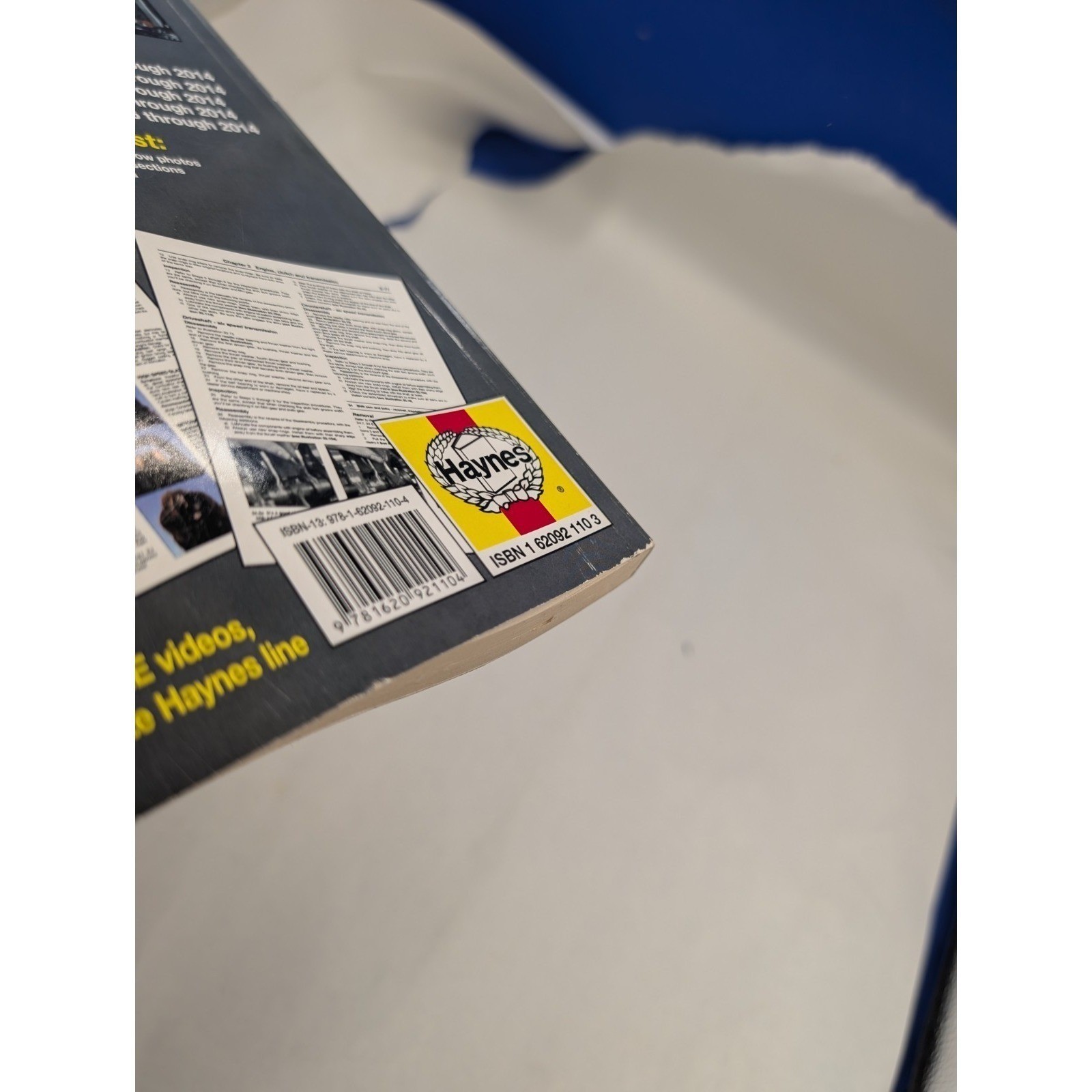 Haynes 1993-2014 Honda ATV Owners Workshop Manual 282cc 397cc 449cc