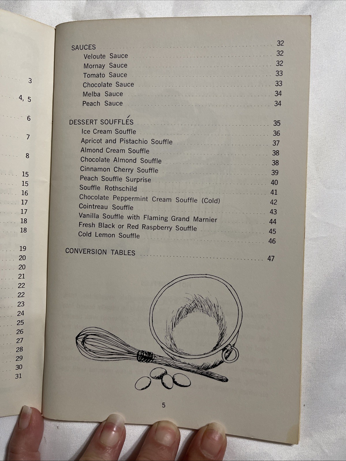 Vintage 1969 Soufflé Spectacular Cookbook Recipes Items Chalmers