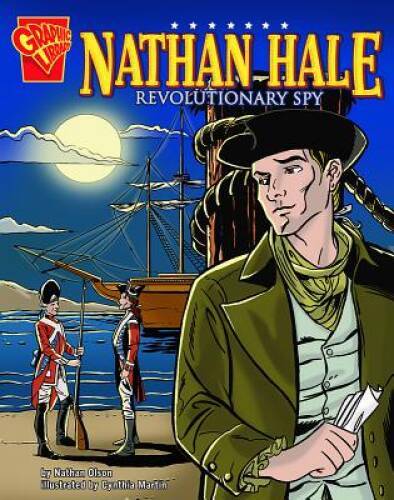 Nathan Hale: Revolutionary Spy (Graphic Biographies) – Paperback – VERY GOOD