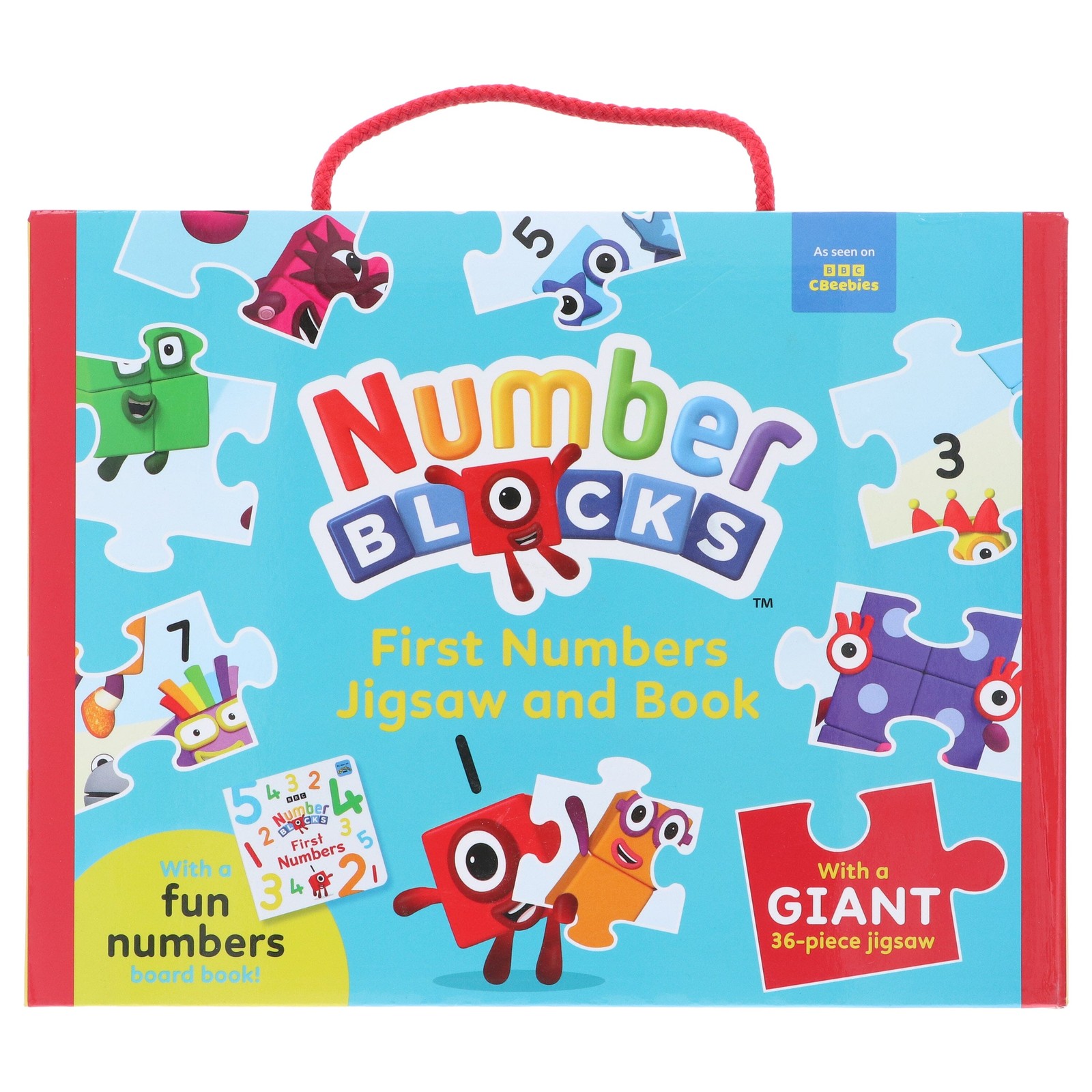 Numberblocks: First Numbers Jigsaw & Book – Ages 3+ – BB