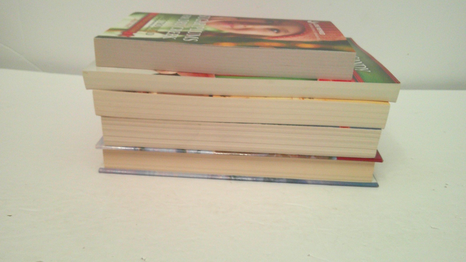 LOt of 5 Christmas Roamance Novels Paperback and Hardcover Mixed