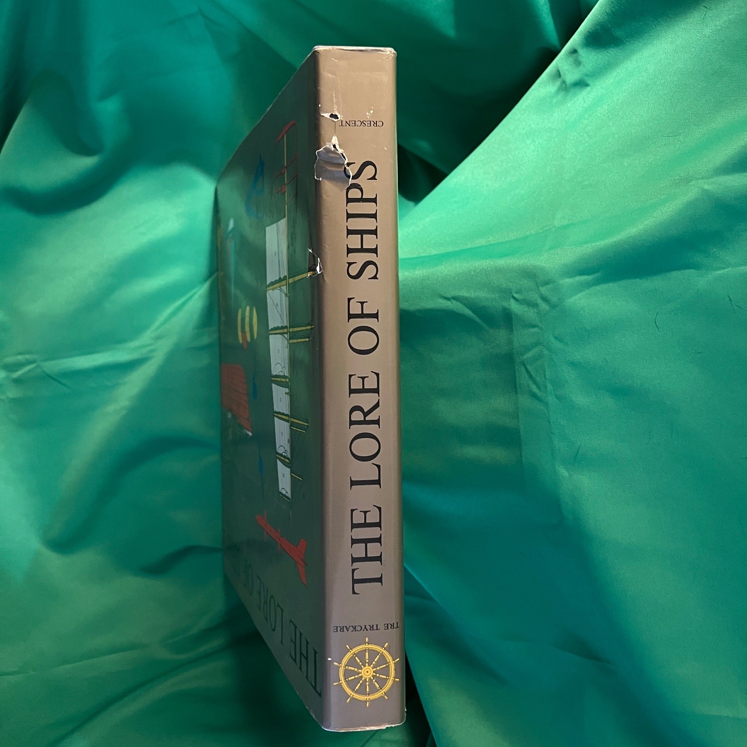 The Lore of Ships Tre Tryckare 1973 Hardcover Dust Jacket Crescent Books