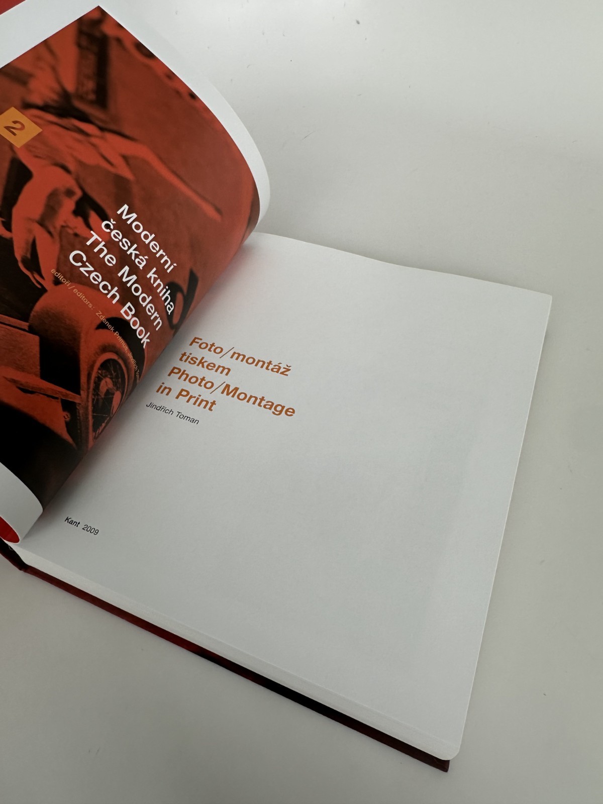 The Modern Czech Book Photo/Montage in Print Capek Teige Styrsky Very Nice 2009