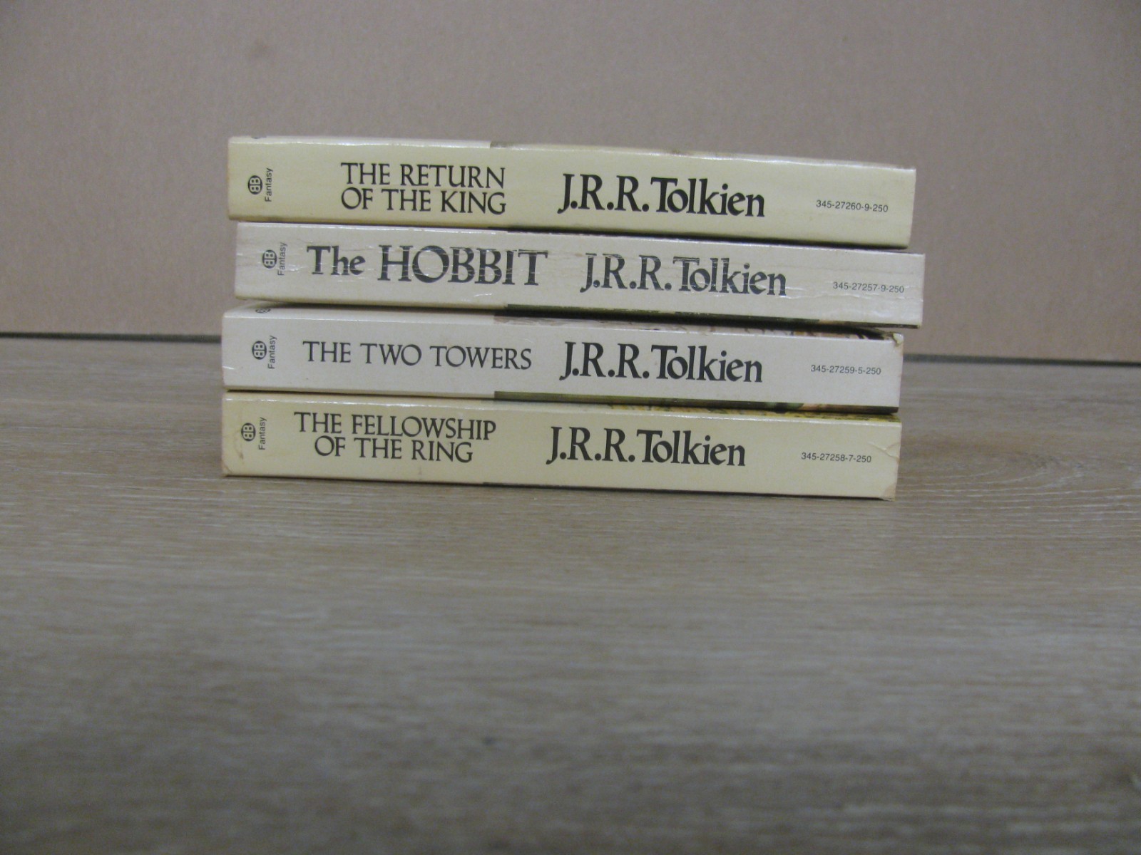 Tolkien Slipcase Set Of Four