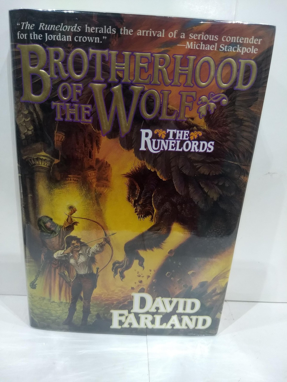 Brotherhood of the Wolf (The Runelords) – Farland, David – Good – See condit…