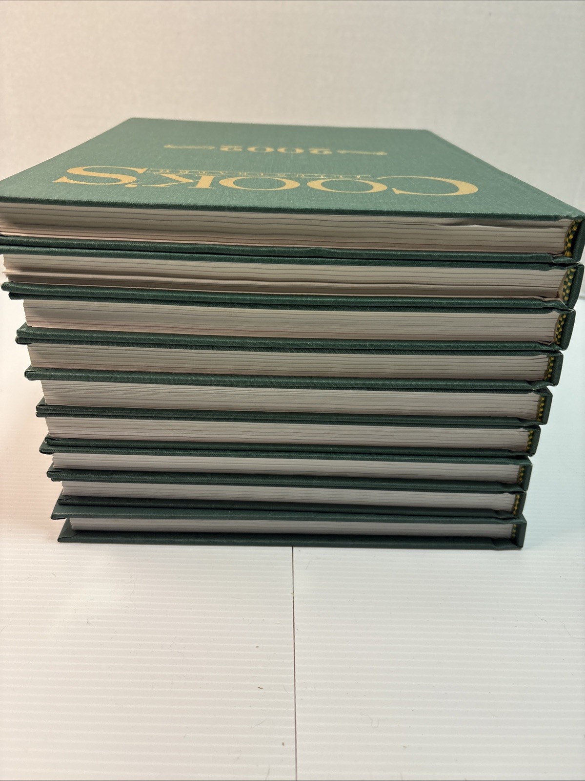 Lot of 9 Cook’s Illustrated Annual Edition Cookbooks 2002 – 2021 Mixed Years
