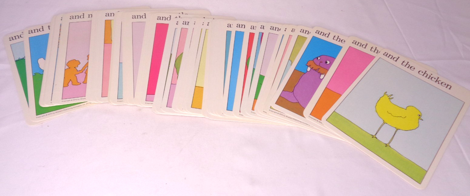 A Shufflebook Vintage 1970 Golden Press 100% Complete Picture Cards Hefter Book