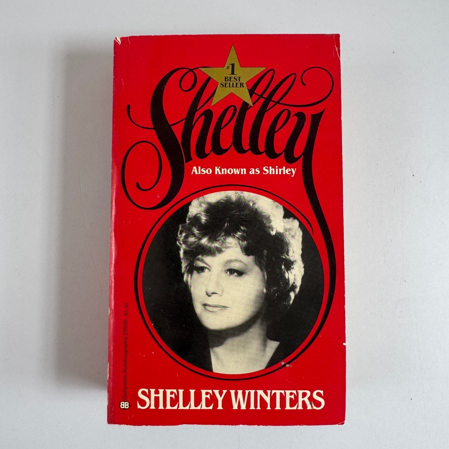 Shelley Also Known as Shirley Winters 1981 8th Printing Autobiography Ballantine