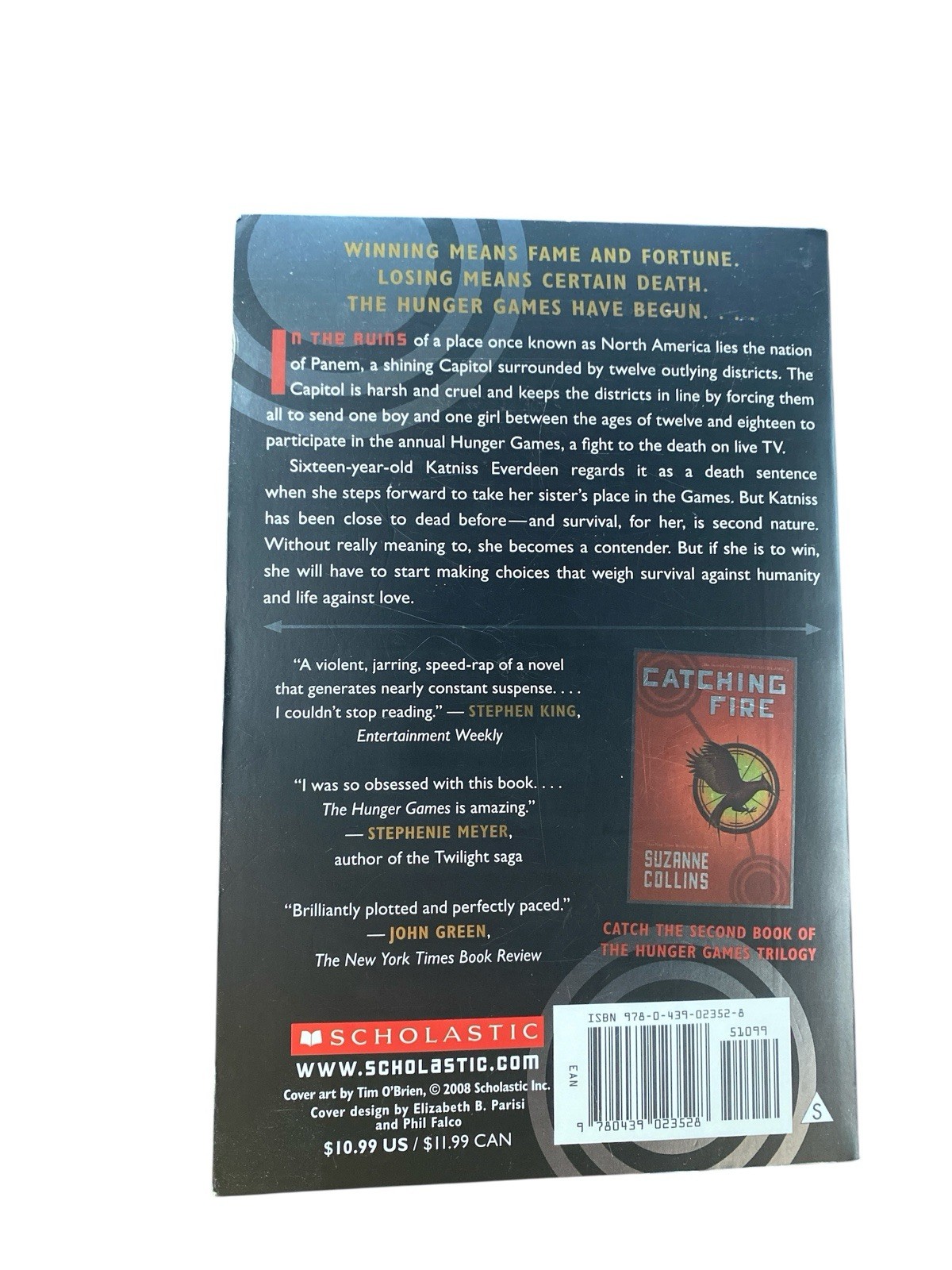 The Hunger Games Trilogy: The Hunger -Paperback, by Collins Suzanne Acceptable7c