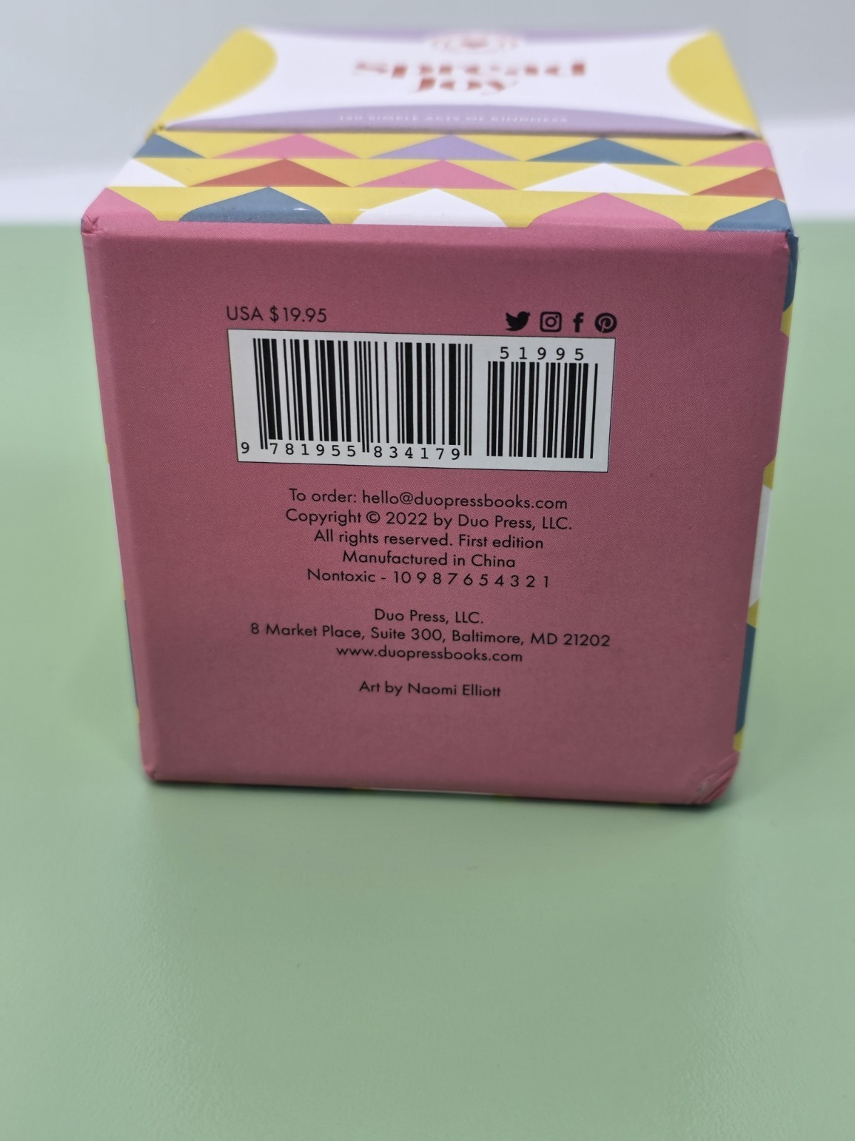 A GOOD DECK:SPREAD JOY: 150 SIMPLE ACTS OF KINDNESS CARDS Duo Press LLC