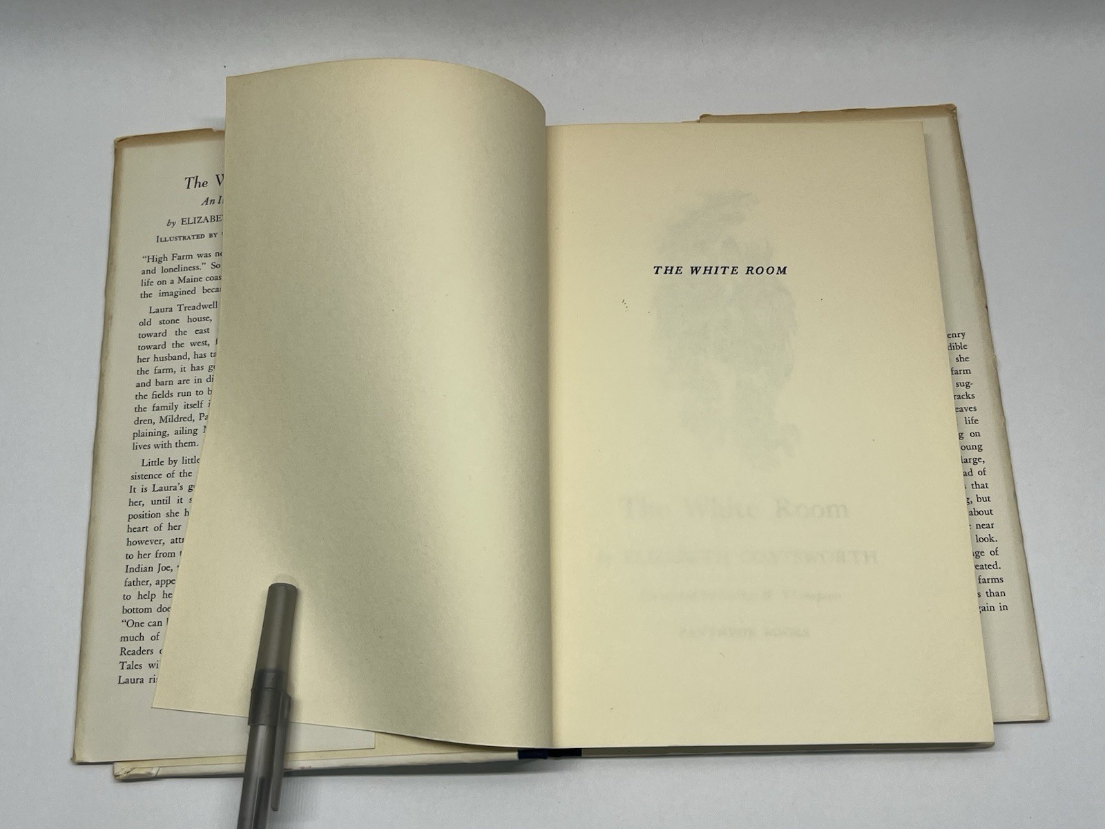 The White Room By Elizabeth Coatsworth / HC 1969 Sixth Print.