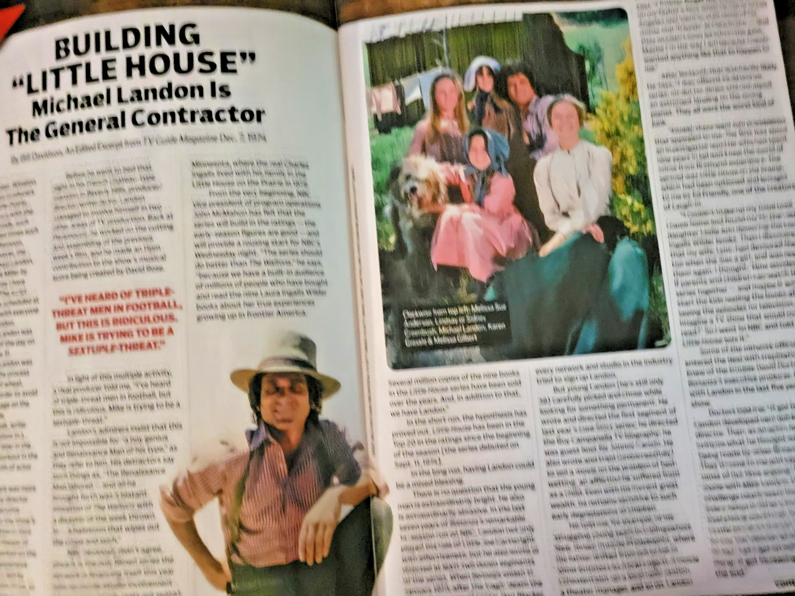 Little House On The Prairie Puzzler by TV Guide-Variety of Games With Show Theme