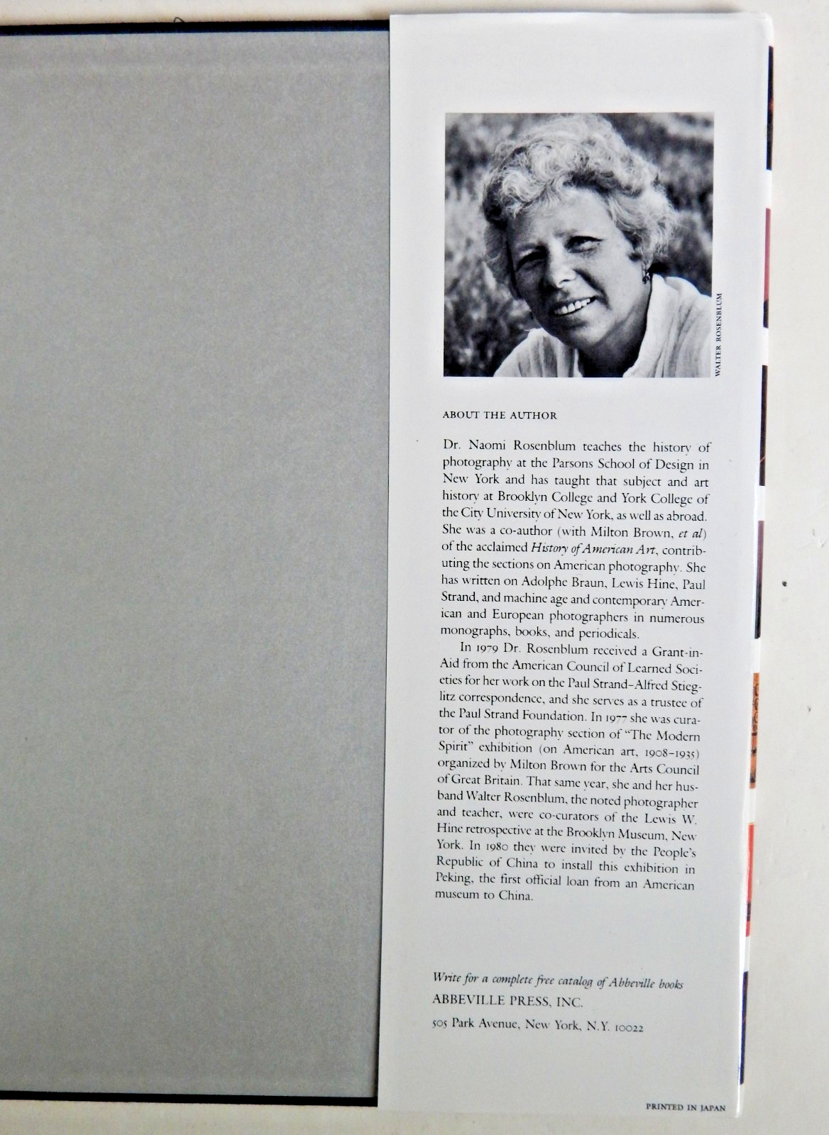 A World History of Photography 2E 1984 HCDJ Rosenblum LN Photographs