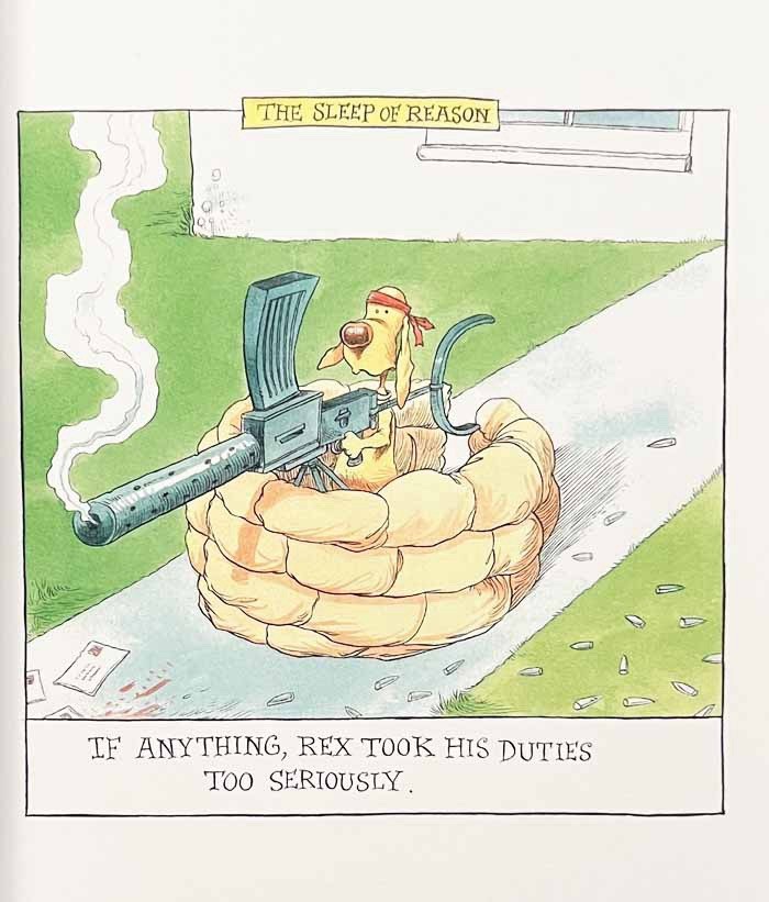 The Sleep Of Reason CHRIS RIDDELL 2019 Absurdist Cartoons SIGNED & NUMBERED