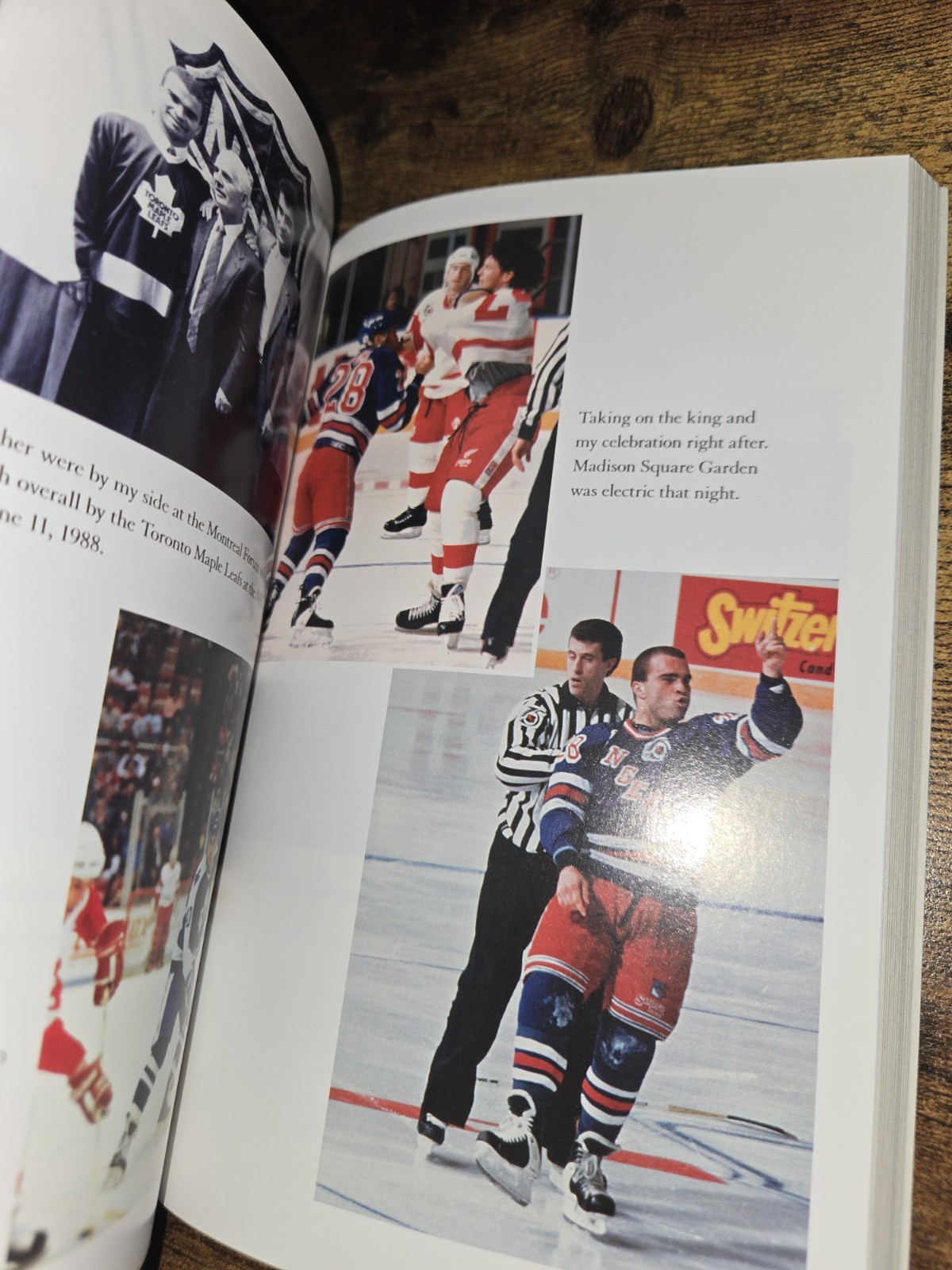 Shift Work by Tie Domi 2016 Paperback Book NHL Hockey